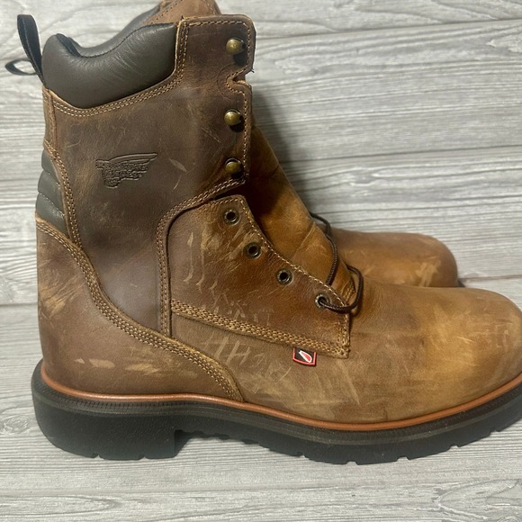 Red Wing Dynaforce 8-Inch Brown Steel Toe Work Boot 2203 Men's 14 B New Read